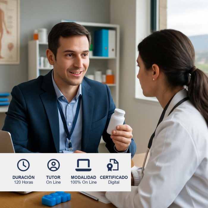 Curso de Visitador Médico y Representación Farmacéutica
