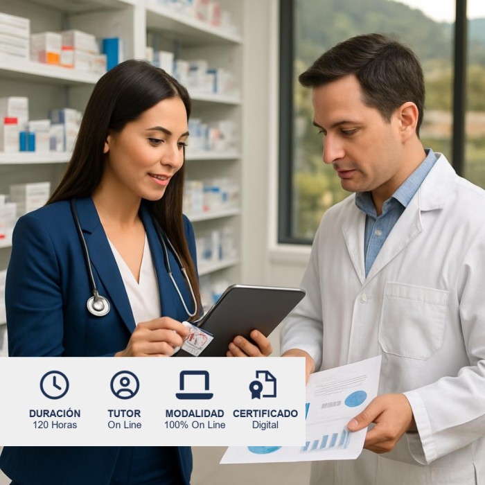 Curso de Indicadores Comerciales para Representantes Farmacéuticos