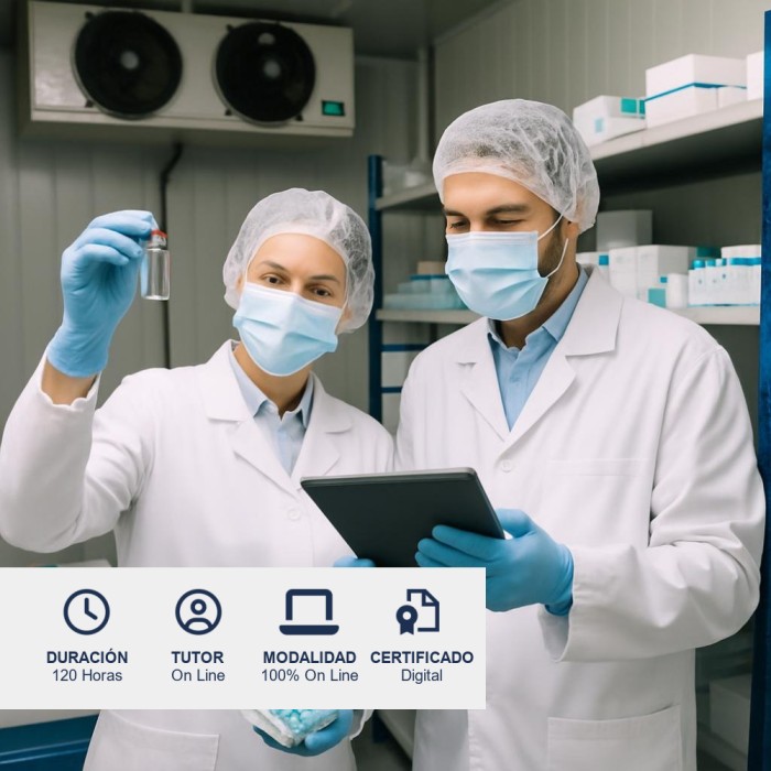 Curso de Almacenamiento y Cadena de Frío de Productos Farmacéuticos
